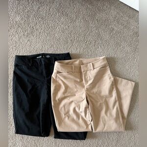 High-Waisted Pixie Straight Ankle Pants bundle